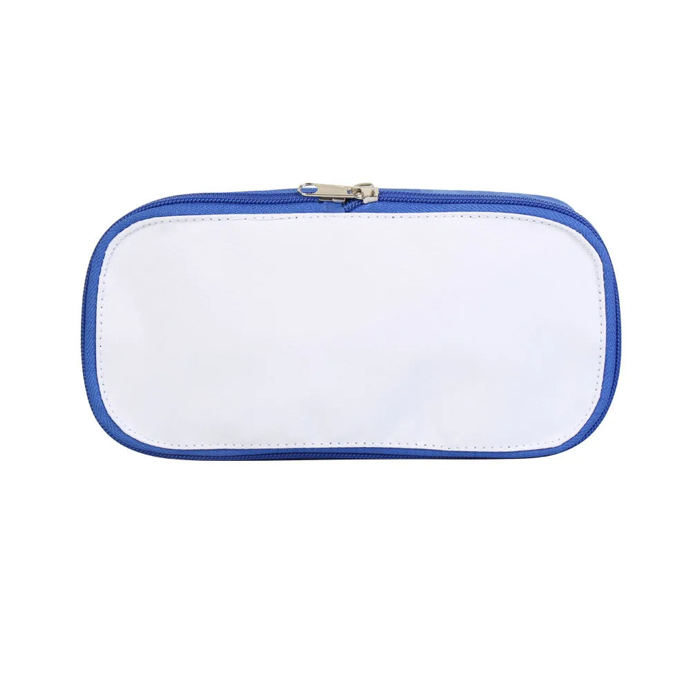 Sublimation Blank Pencil Bag High Capacity PU School Supplies