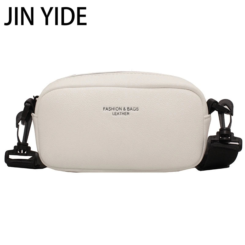 Summer Wide Shoulder Strap Messenger Bag Texture Single Shoulder Small Square Ba