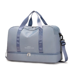Nylon Crossbody Travel Bag for Men and Women