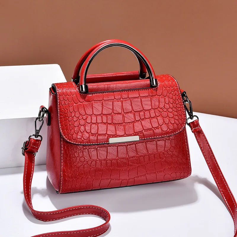 Summer Crocodile Vintage Crossbody Bags for Women Handbags
