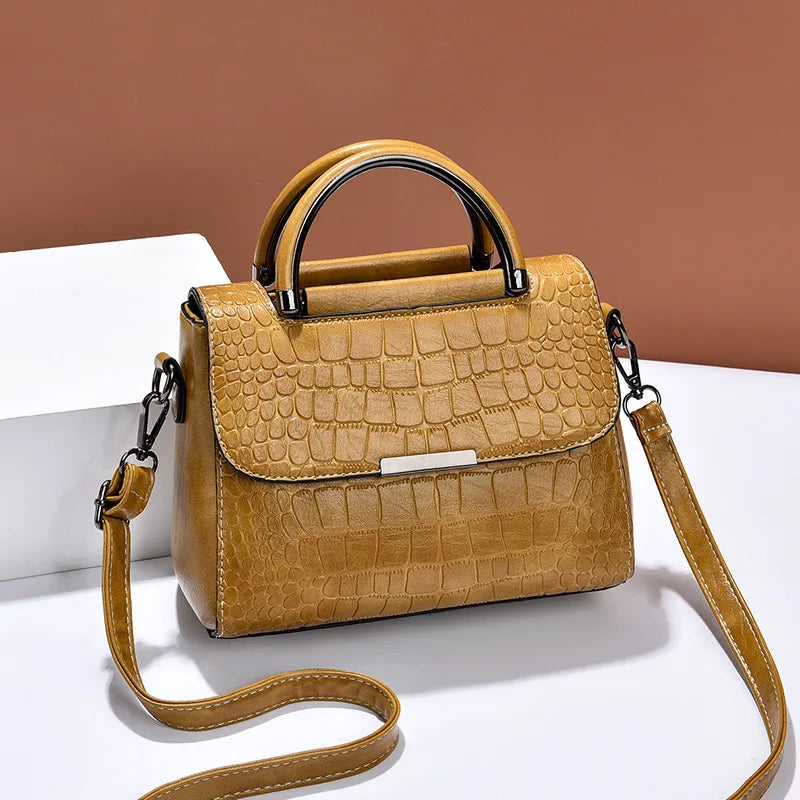Summer Crocodile Vintage Crossbody Bags for Women Handbags