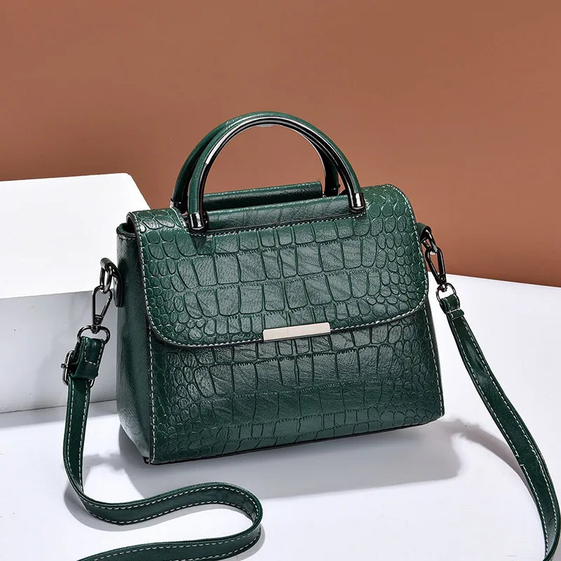 Summer Crocodile Vintage Crossbody Bags for Women Handbags