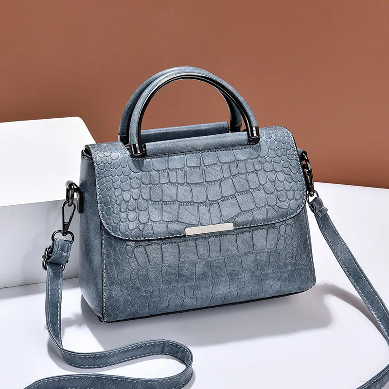 Summer Crocodile Vintage Crossbody Bags for Women Handbags