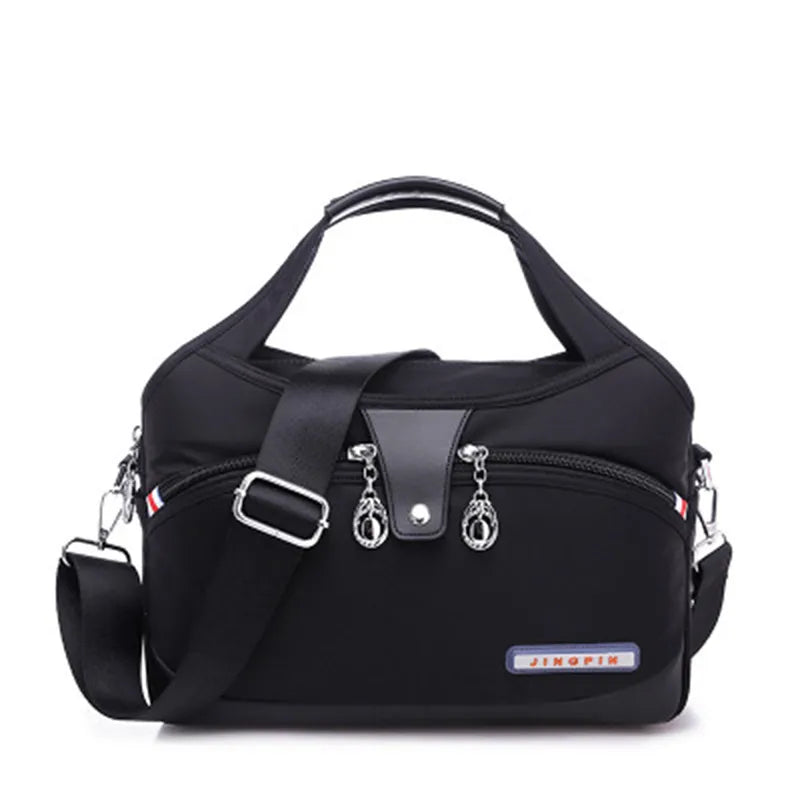 Summer Casual Single Shoulder Bag Large Capacity Canvas Lady's Bag
