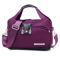 Summer Casual Single Shoulder Bag Large Capacity Canvas Lady's Bag