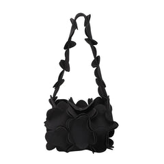 Summer Petal Bag Flower Handbags For Women Causal Shoulder Purse