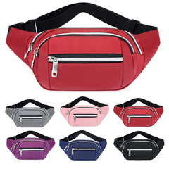Men Women Oxford Chest Waist Bag Waterproof Running Bag