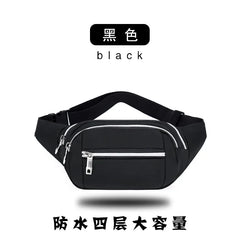 Men Women Oxford Chest Waist Bag Waterproof Running Bag