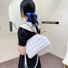 Summer PU Women Bag with Thick chain Handbags