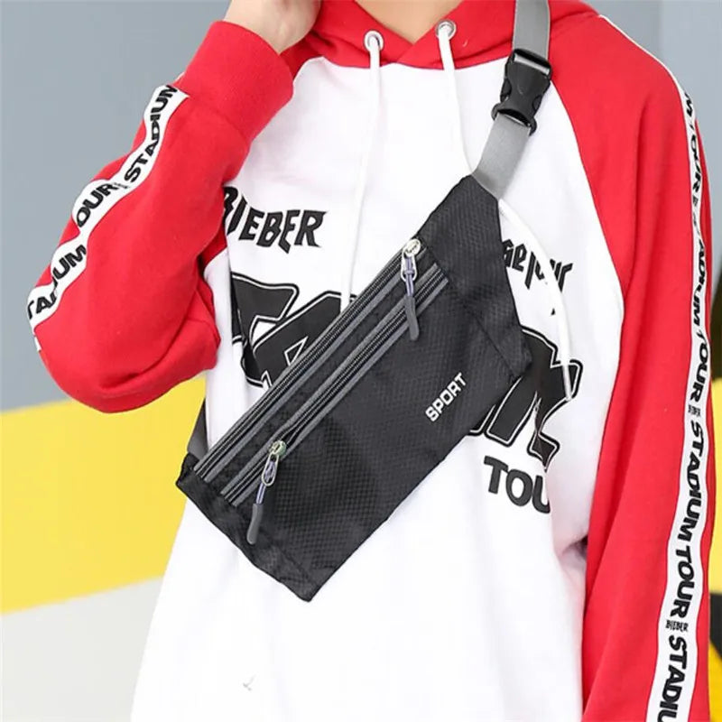 Summer Sport Waist Pack Waterproof Crossbody Wallet Belt Travel Phone Bag