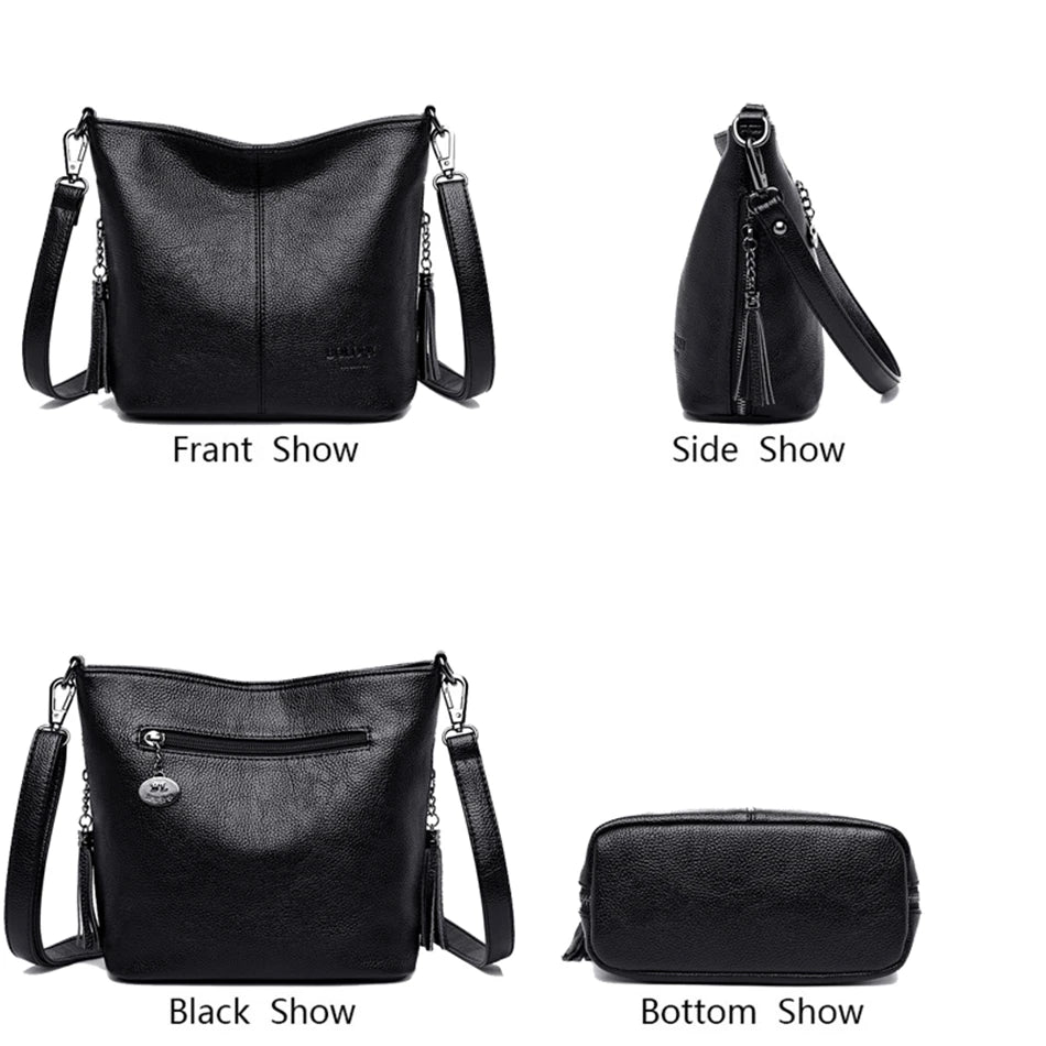 Summer Style Ladies Crossbody Bag Women Leather Shoulder Tote
