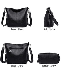 Summer Style Ladies Crossbody Bag Women Leather Shoulder Tote