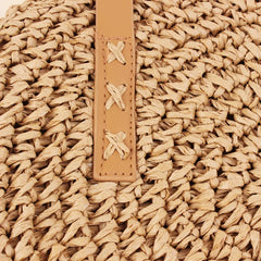 Summer Vacation Straw Beach Bag Women Bag