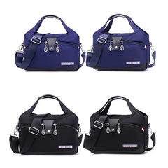 Summer canvas shoulder bag with large capacity