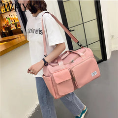 Large Capacity Foldable Travel Bag Duffel Set Women