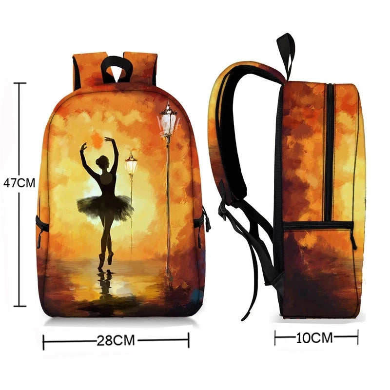 Zings Backpack School Bags for Girls Boys Game Bookbag Kids Gift