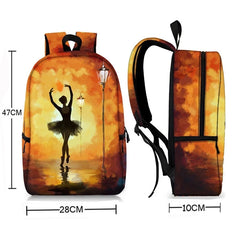 Zings Backpack School Bags for Girls Boys Game Bookbag Kids Gift