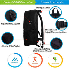 Superzings Backpack Travel Rucksack Student School Bag