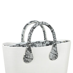 Mini Waterproof Faux Leather Floral Insert Inner Pocket for O Bag Women Handbag
