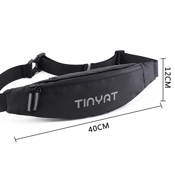TINYA Large Chest Bag Outdoor Sports Waist Shoulder Bag