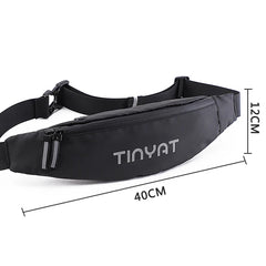 TINYA Large Chest Bag Outdoor Sports Waist Shoulder Bag