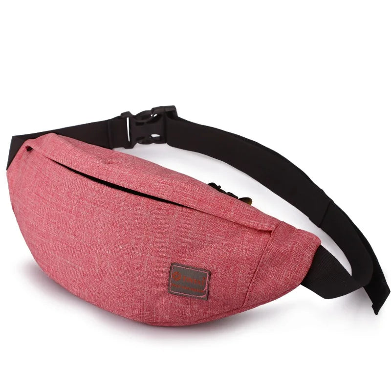 Canvas Waist Pack Bag Shoulder Fanny Packs Money Phone Bum Hip Bag