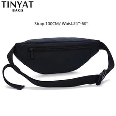 Canvas Waist Pack Bag Shoulder Fanny Packs Money Phone Bum Hip Bag
