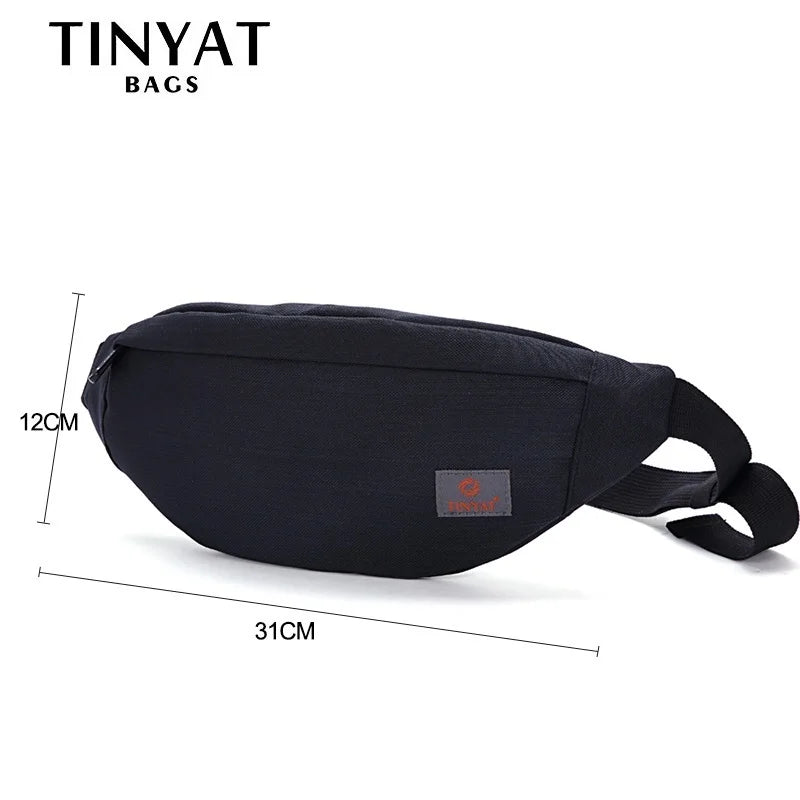 Canvas Waist Pack Bag Shoulder Fanny Packs Money Phone Bum Hip Bag