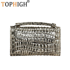 Patent Leather Crossbody Shoulder Bag Chains Women Purse