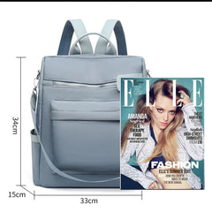 Casual Oxford Women Backpack Small Multi-pocket Female Shoulder Bag