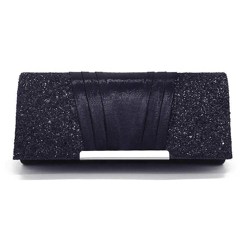 High-Quality Chain Clutch Bag Pink Flap Shoulder Bag
