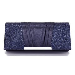 High-Quality Chain Clutch Bag Pink Flap Shoulder Bag
