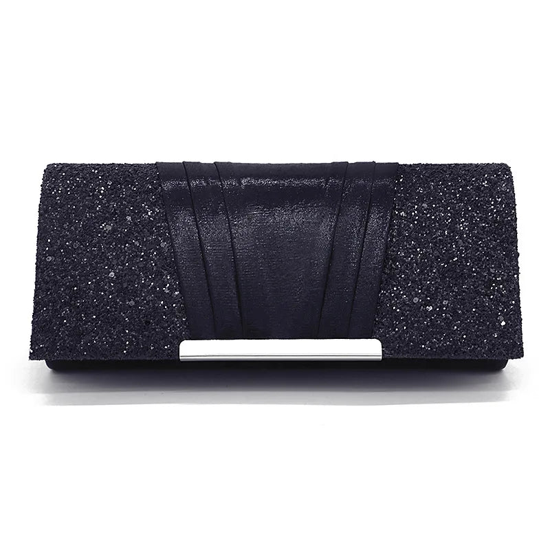 High-Quality Chain Clutch Bag Pink Flap Shoulder Bag