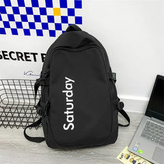 Nylon Backpacks College Students Schoolbags Unisex Sports Casual Bags