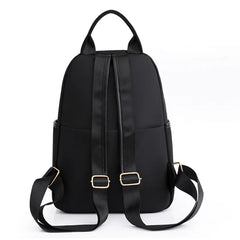 Oxford Female Backpack Casual Ladies Shoulders Bag Small Solid Zipper Women Trav
