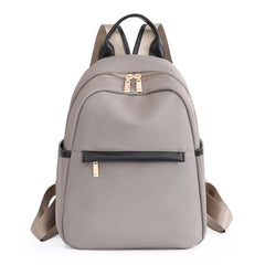 Oxford Female Backpack Casual Ladies Shoulders Bag Small Solid Zipper Women Trav