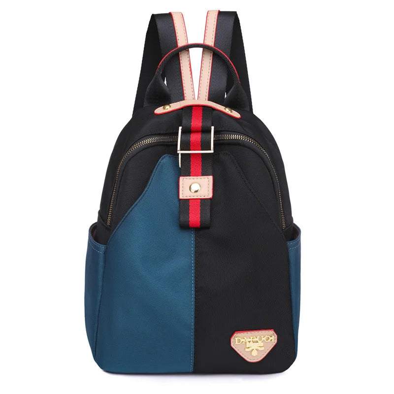 Oxford Anti-theft Woman Backpack Small School Bag Lightweight