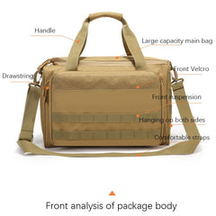 Tactical Training Bag 600D Waterproof Gun Shooting Range Bag