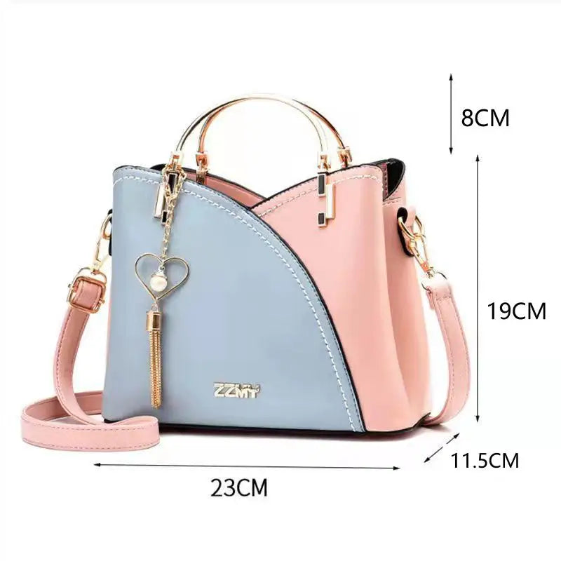 Tassel Bucket Crossbody Bags Large Capacity Shoulder Bag