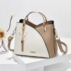 Tassel Bucket Crossbody Bags Large Capacity Shoulder Bag