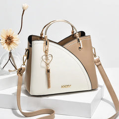 Tassel Bucket Crossbody Bags Large Capacity Shoulder Bag