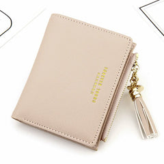 Small Leather Women Wallets Zipper Purses Female Purse Clutch