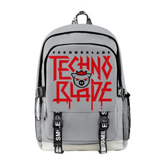 Technoblade Merch Backpack SchoolBags Large Capacity Students Schoolbag