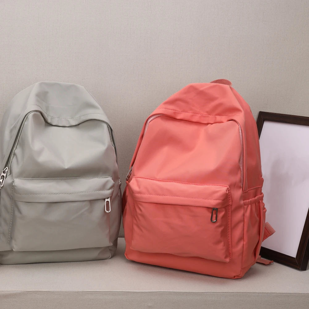 Girls Flower School Bag Backpack Large Student Bookbags Nylon Bagpack
