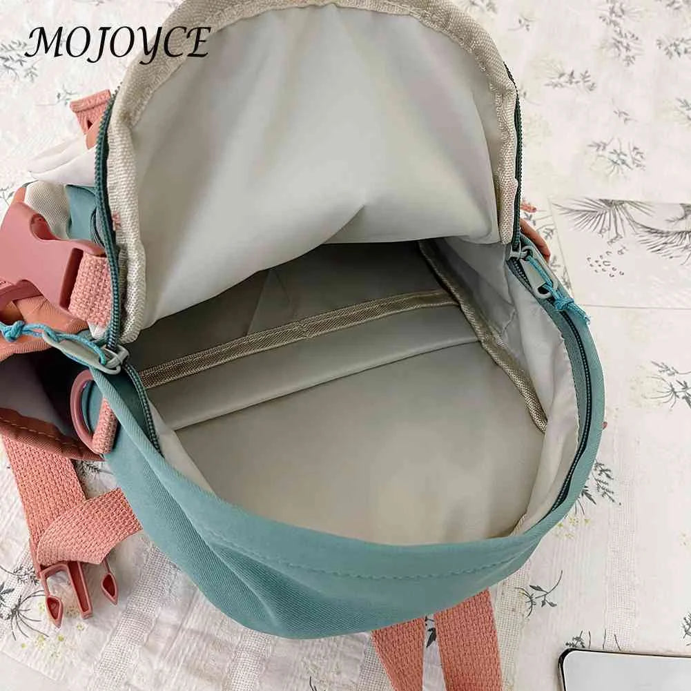 Girls Cartoon School Backpacks Nylon Travel Rucksack
