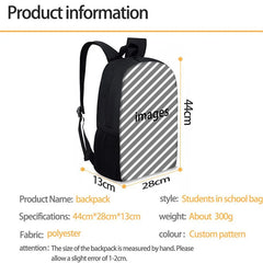 Teenager Schoolbag Leopard Printing Girls/Boys Book Bag