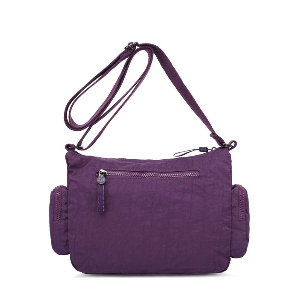 Tegaote Shoulder Bag for Women Outdoor Messenger Bags Crossbody Zipper Bag