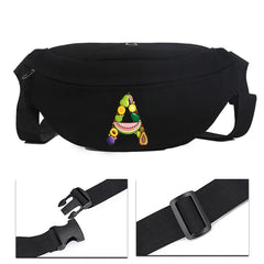 Fruit Printed Crossbody Bag Multifunctional Chest Waist Bag