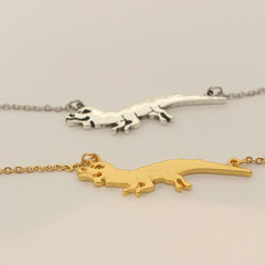 Luck Dragon Necklace, Fantasy Jewelry, Neverending Story