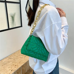 Fall/Winter Chain One-Shoulder Tote Bag